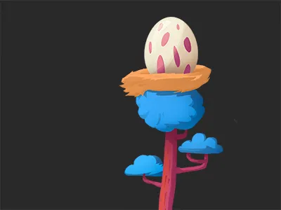 Tree doodle dino bash tree