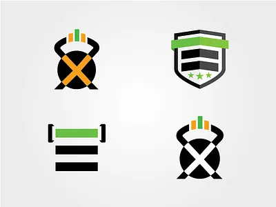 Fitness Tracking Icons crossfit fitness icon