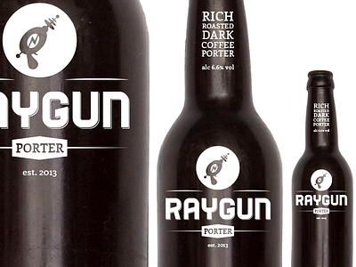 Raygun Porter beer bottle porter raygun stout