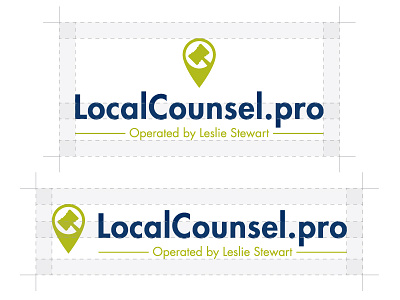 LCP Logo gavel location logo