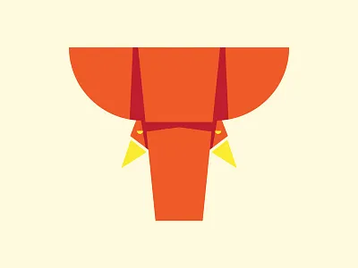 Elephant Reject elephant illustration minimal reject