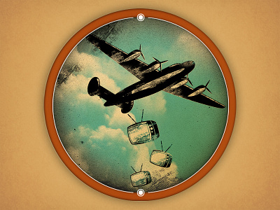 Bomber illustration plane vector