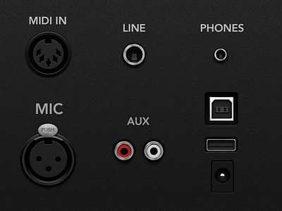 Audio Connectors app audio connectors kit synth ui