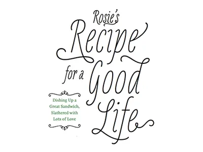 Good Life editorial feature headline magazine type