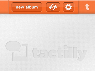 Tactilly Header header ios ipad ui