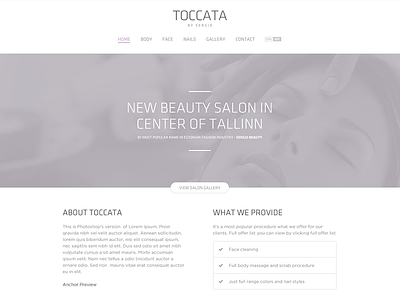 Toccata beauty salon fashion salon toccata