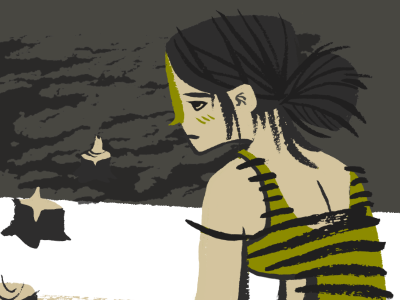 WIP stump ink work line work lumberjack puke green stump