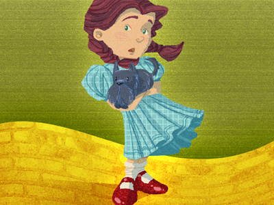 Dorothy books children illustration