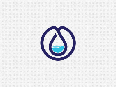 Drop branding drop logo water