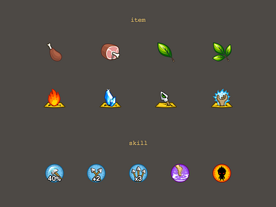 Items & Skills icon