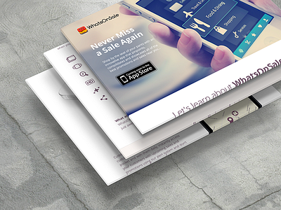 Coupon App android app apple dash design google play ios development itunes landing mobile ui ux website