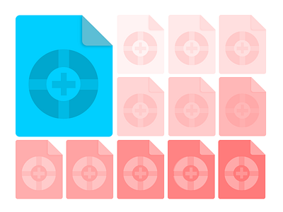 Files files flat icons illustrator people