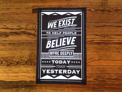 Credo House Mission Statement
