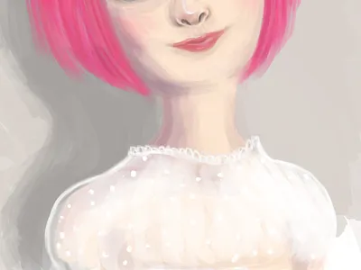 Wacom Doodle doodle drawing girl illustration photoshop wacom