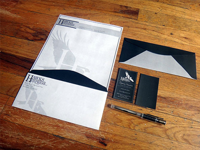 Hawks Express Branding branding business card design ensamble logo design