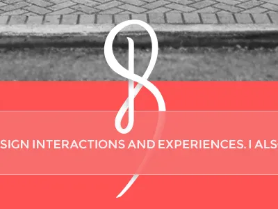 Portfolio overhaul color logo typography