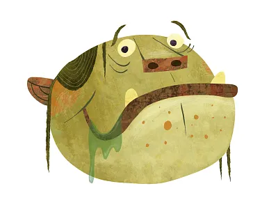 Monster 22 agoodmonster illustration monster