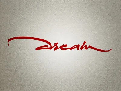 Dream calligraphy