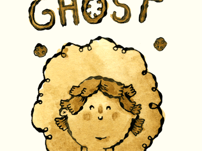 My Beautiful Ghost II cartoon illustration minicomic