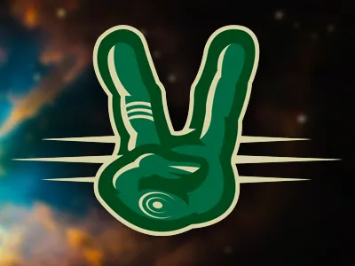 Peace to all you Earthlings aliens baseball brands club kappa kiss logo sigma slavo sport team visitors