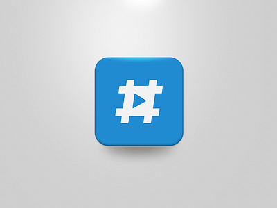 App Icon - #nwplyng app icon iphone logo minimal music nwplyng shadows sharing