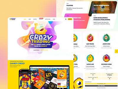 Crazy Trading – Interactive Trading Game ai powered gameplay blockchain ui competitive gameplay crypto game data visualization digital assets financial gamification fintech innovation futuristic ui game design interactive experience market insights nft gaming real time trading trading dashboard trading simulation ux ui uxui web3 gaming web3 integration