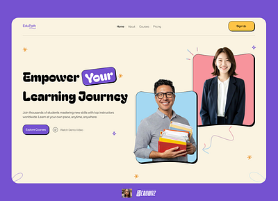 Edupath- An E-learning Platform ui