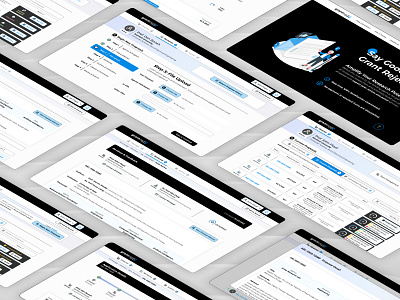 Grant Application App UI & UX Design ui ux web
