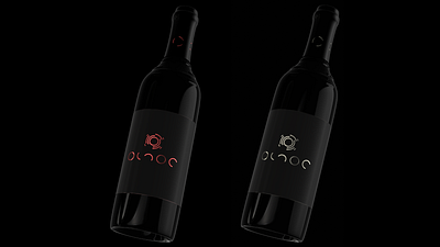 Wine bottle concept design 3d branding design graphic design illustration typography