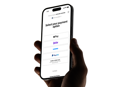 Selecting payment option app apple pay banking banking app credit card debit card finance financial app mobile mobile app mobile bank mobile banking mobile payment pay pay option payment paypal ui venmo zelle