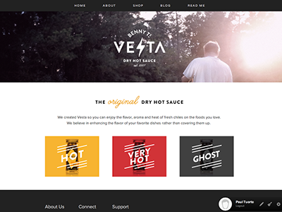 Vesta Homepage