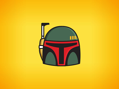 Boba boba fett design illustration star wars