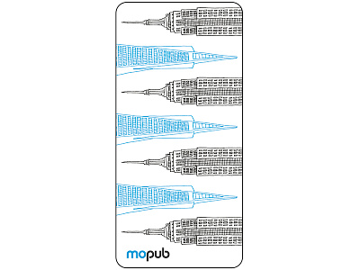 Mopub iPhone Case - Transamerica/Empire design illustration iphone line drawing new york san francisco