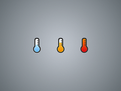 Sales Prospects Temperature Icons app icon icons ios iphone app ui user interface