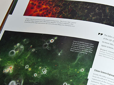Adler Planetarium Annual adler planetarium annual report chicago page layout