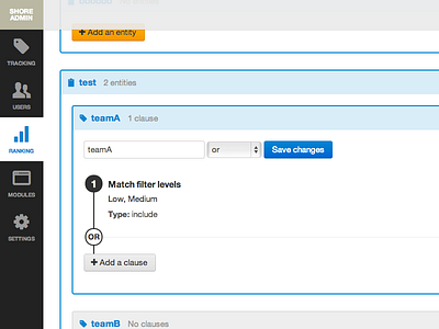 Prototype for admin admin administration config settings