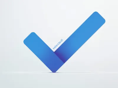 Check logo blue check logo