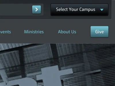 Church website top navigation church nav navigation website