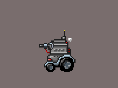 Small Robot animation pixelart