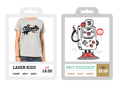 LFR Shop items 8bit apparel clothing hover laser lfr onlineshop products schakalwal shop t shirt webdesign website