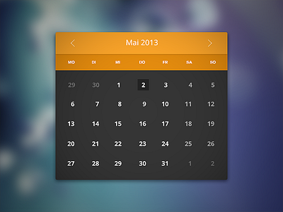 Simple Calender 2013 2013 app art calender design flat may