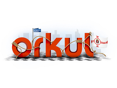 Orkut Doodle illustration vector