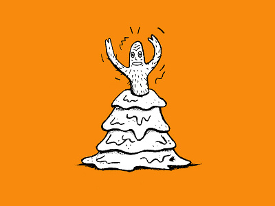 Gravy Monster conte gravy help illustration monster scream yikes