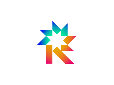 Rukkus rebranding proposal design logo mark pin pinwheel r wheel