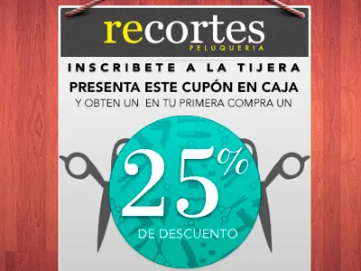Cupon Recortes 2 digital art direction psd