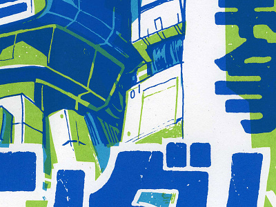 Hero 08 Tease analog hero illustration print screenprint versus versusartproject