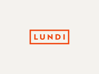 LUNDI logo logo logotype typography verlag