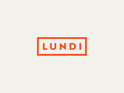 LUNDI logo logo logotype typography verlag