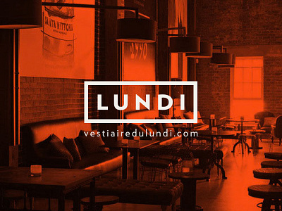 LUNDI logo logo logotype typography verlag