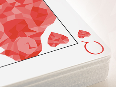 Playing card concept abstract art black cards concept design game graphic illustrations minimal pack playing product red square triangle